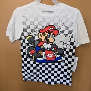 Mario Kart Boys Graphic Tee Shirt
